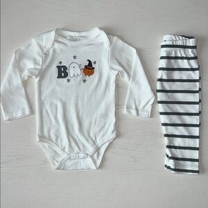 🎃 Lila & Jack Halloween 2 Piece Set 3-6 6-9 9-12 months